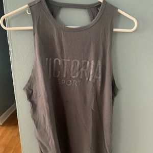 Open back workout top by Victoria sport. Size extra small. Super comfortable.